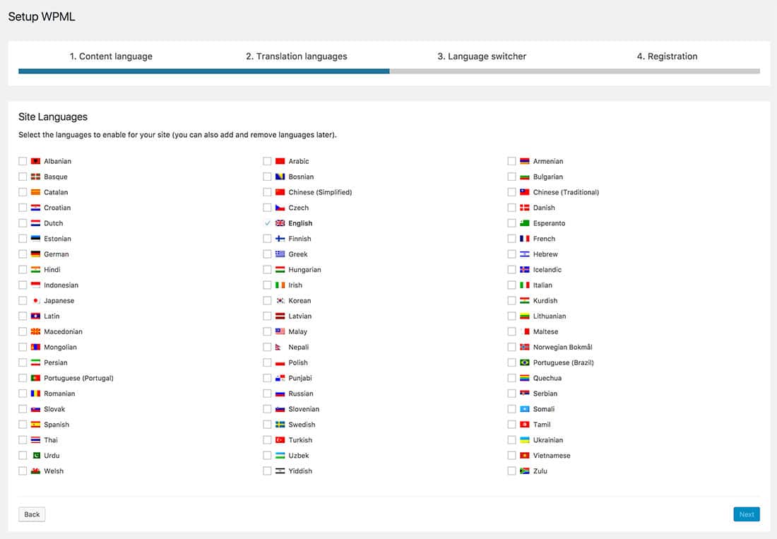 Tradução de sites em WordPress com o WPML e STAR Translation