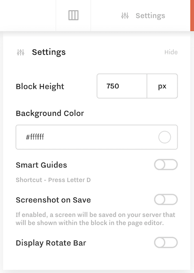 Flex Block Settings – Flothemes Documentation